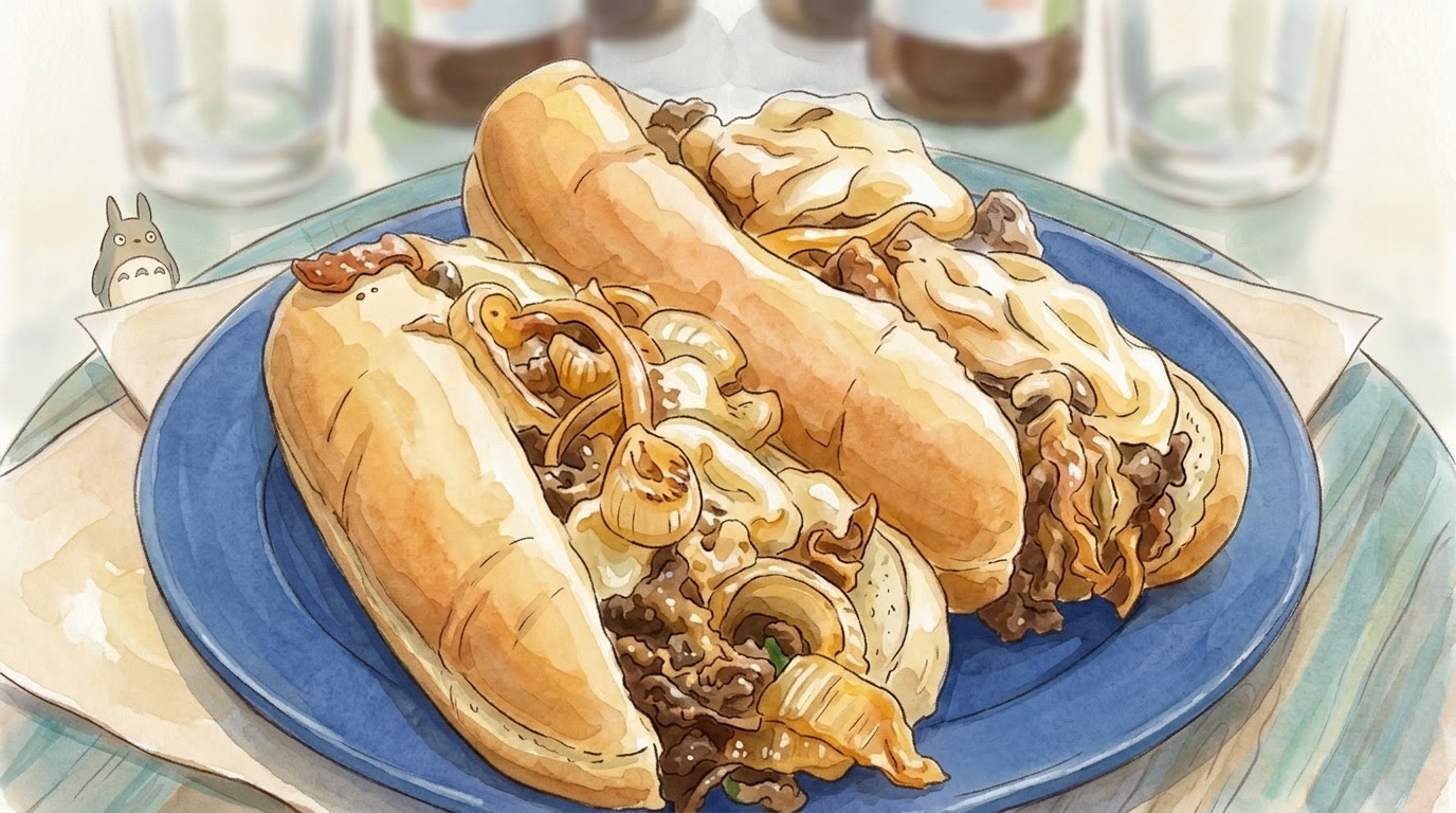 キムチプルコギチーズステーキ