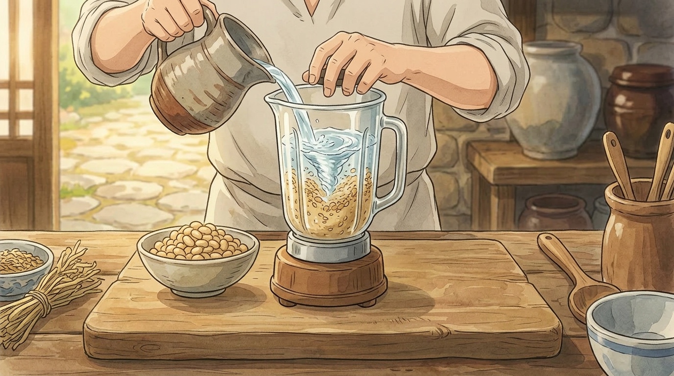 콩국수 step 4