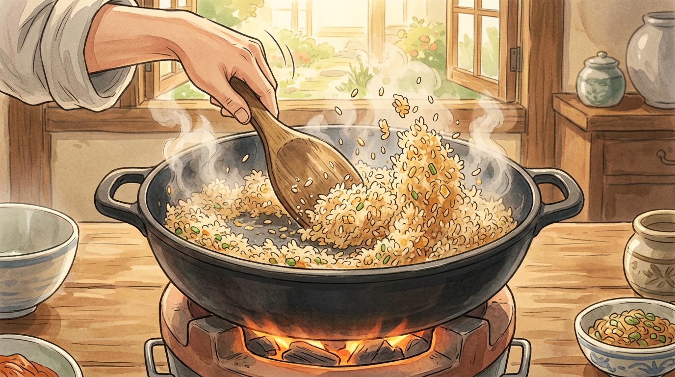 Gyeran Bokkeumbap step 6