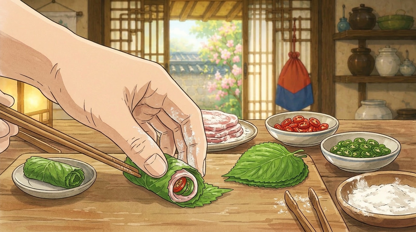 Dwaeji Gogi Mari Twigim step 2
