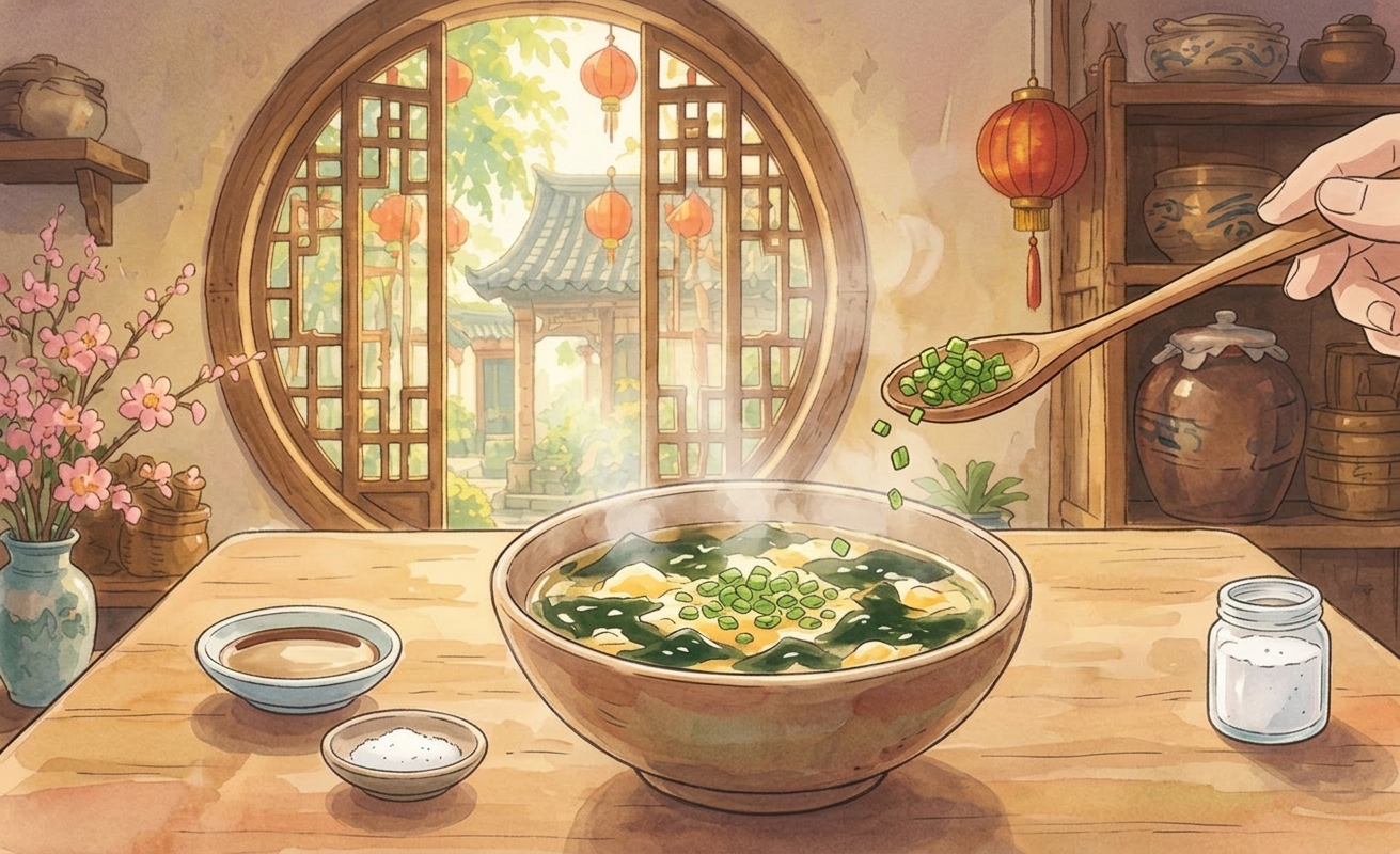 紫菜蛋花汤 step 6