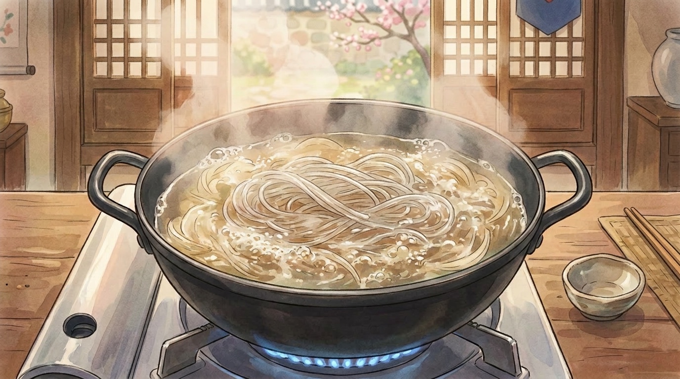 Japchae step 3