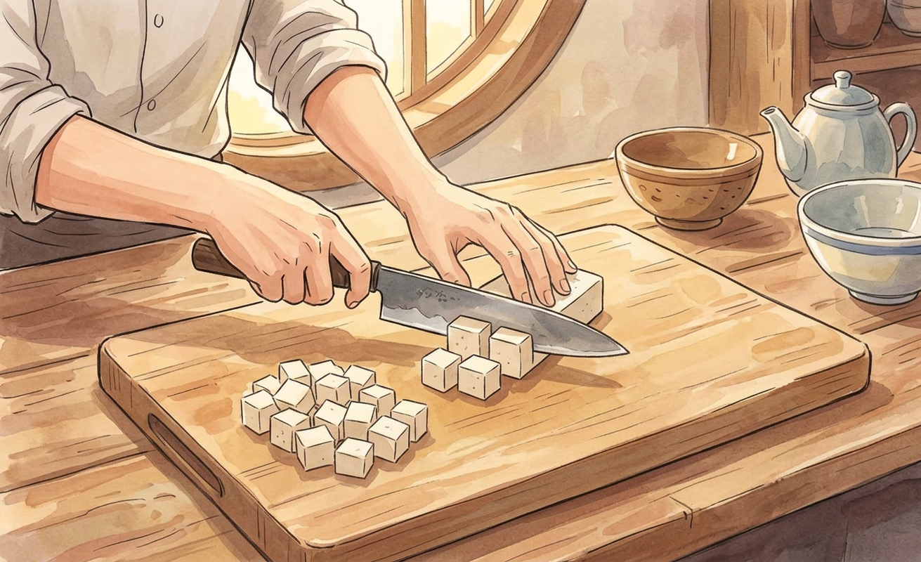 Jiao Yan Dou Fu step 1