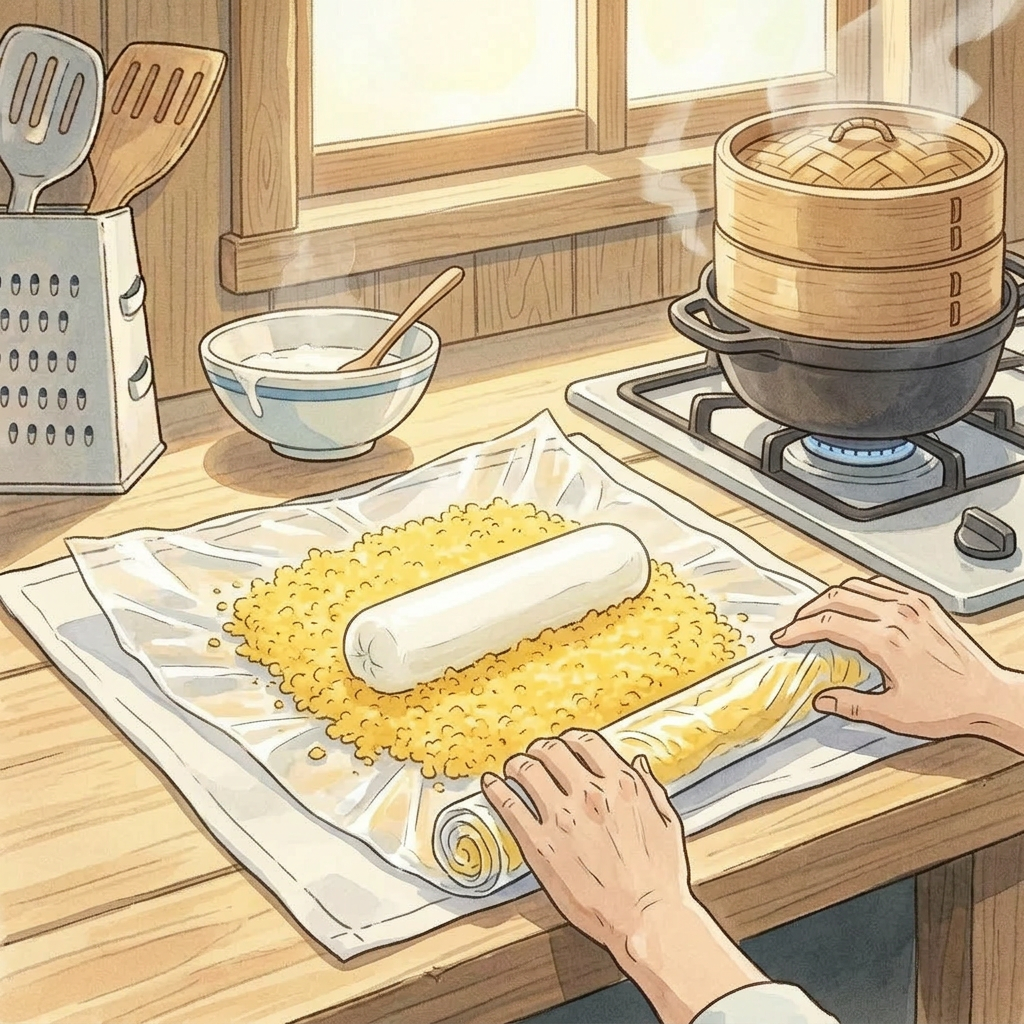 Nishiki tamago step 6