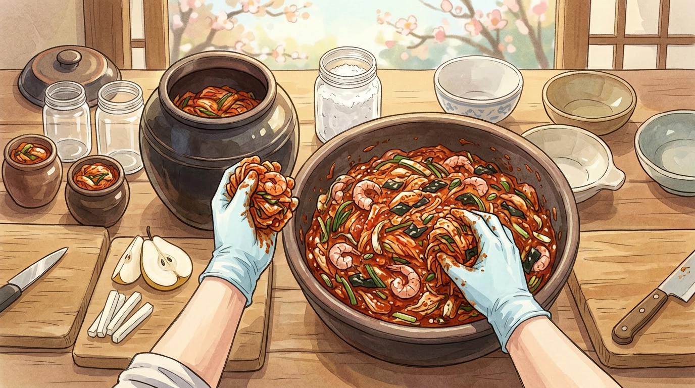 포기김치 step 8