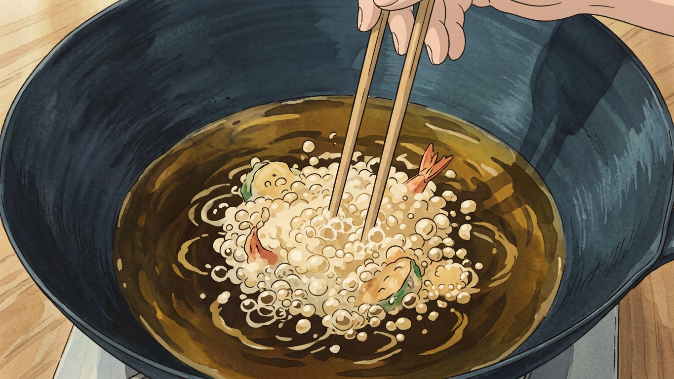 Yasai no Tempura step 9