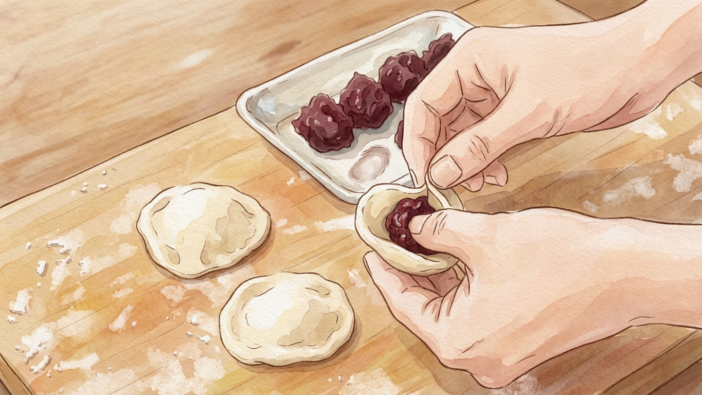 Anpan step 9
