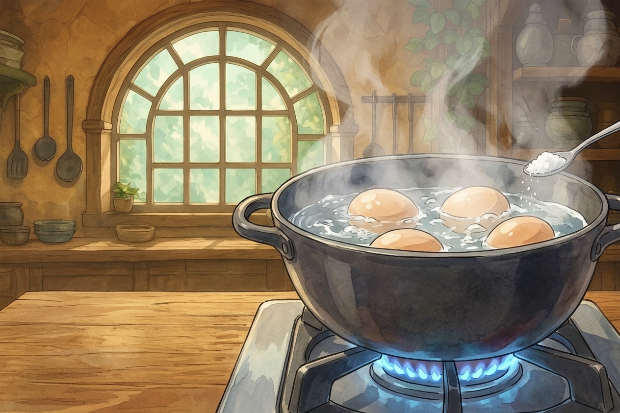 Nishiki tamago step 1