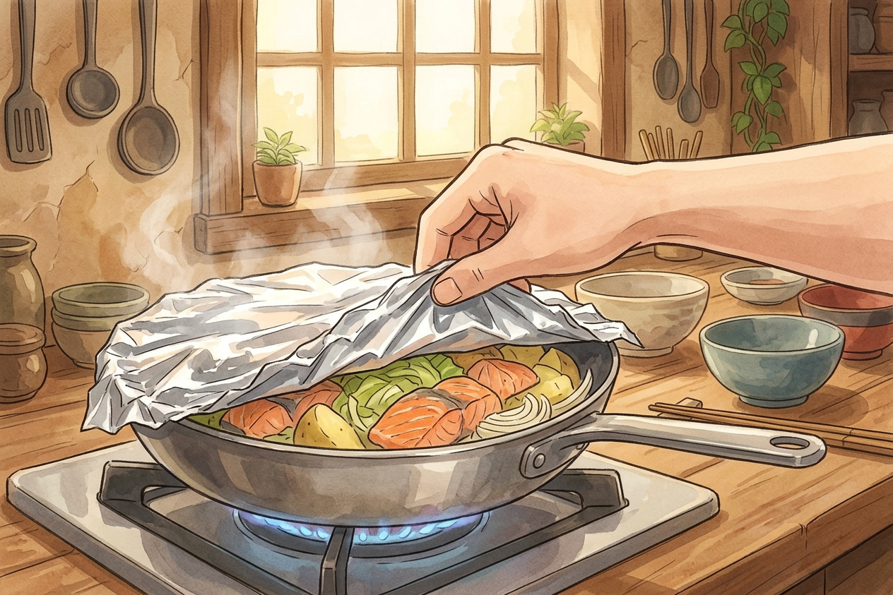 Chanchan-yaki step 7