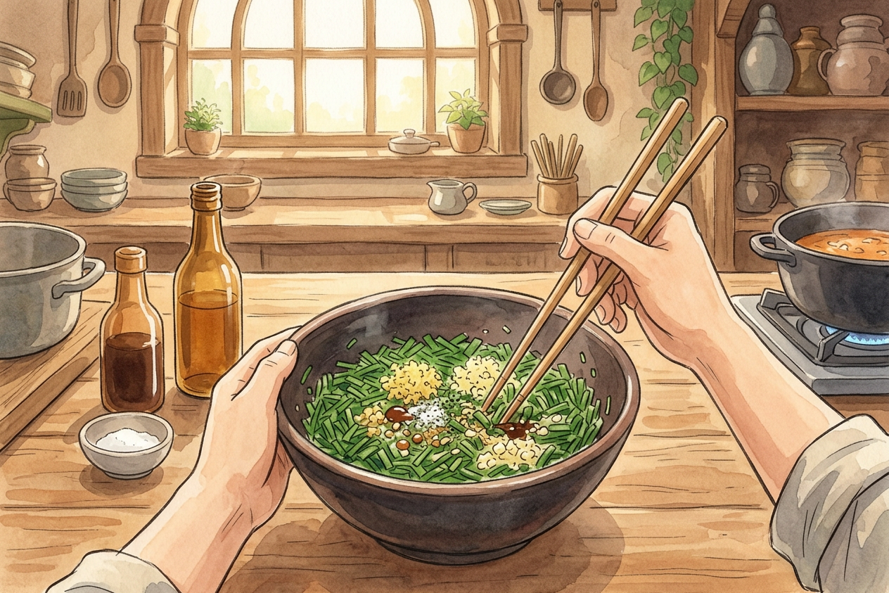 야사이 교자 step 6