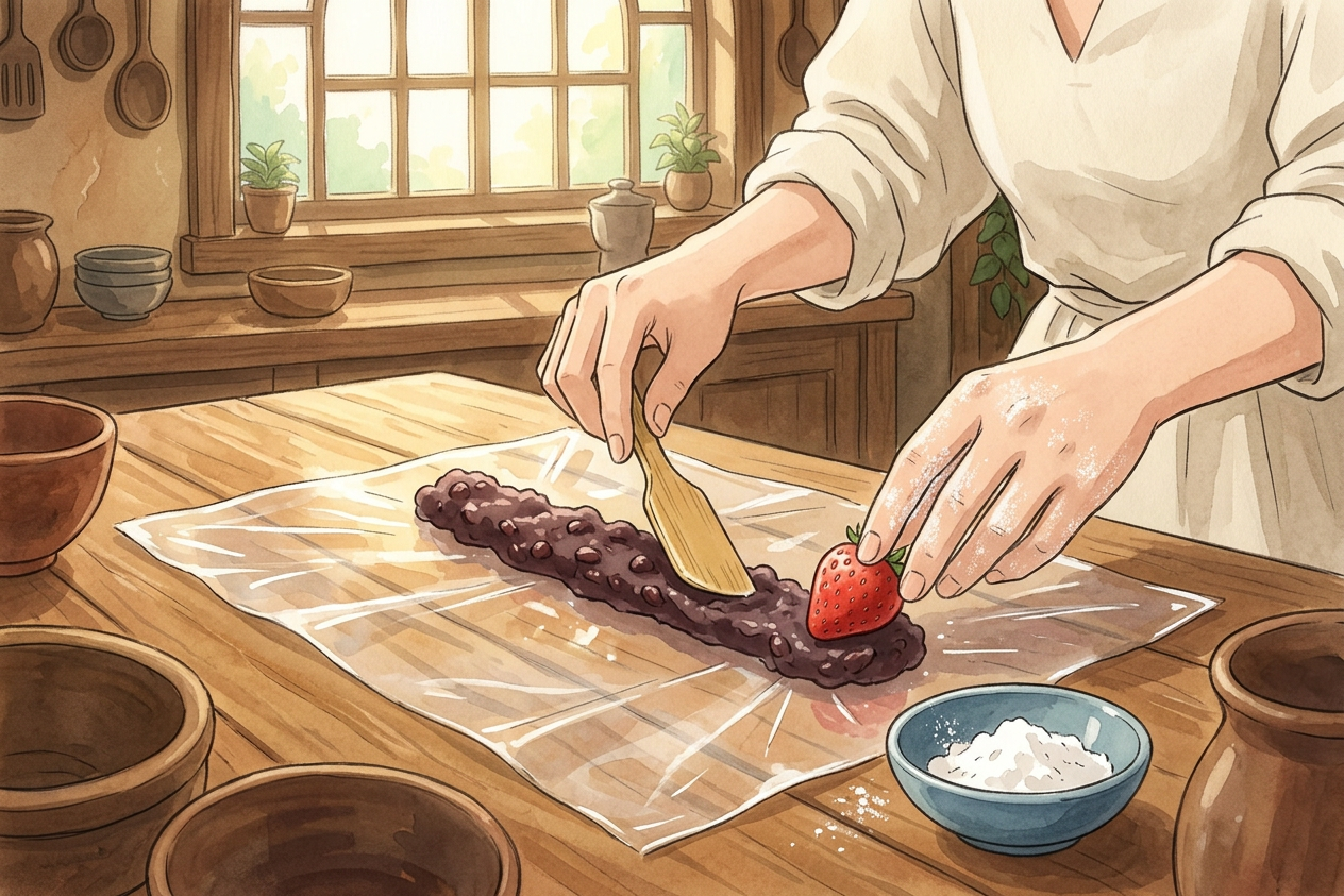 Ichigo Daifuku step 5