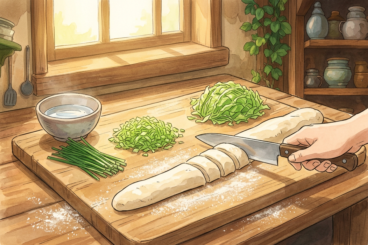야사이 교자 step 7