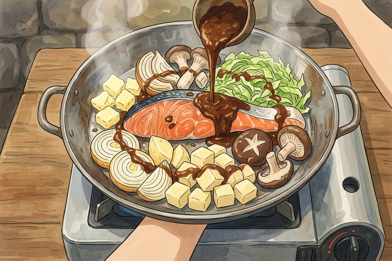 Chanchan-yaki step 6