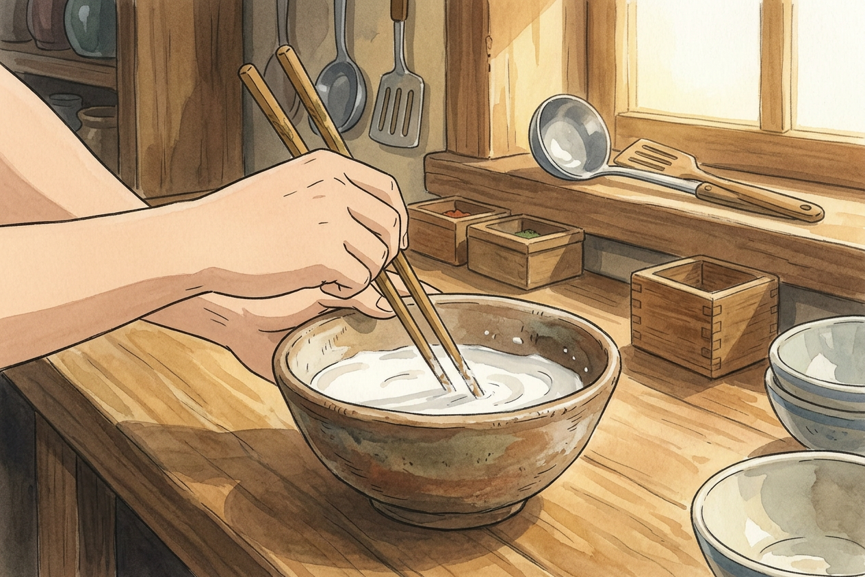 Kare Udon step 6