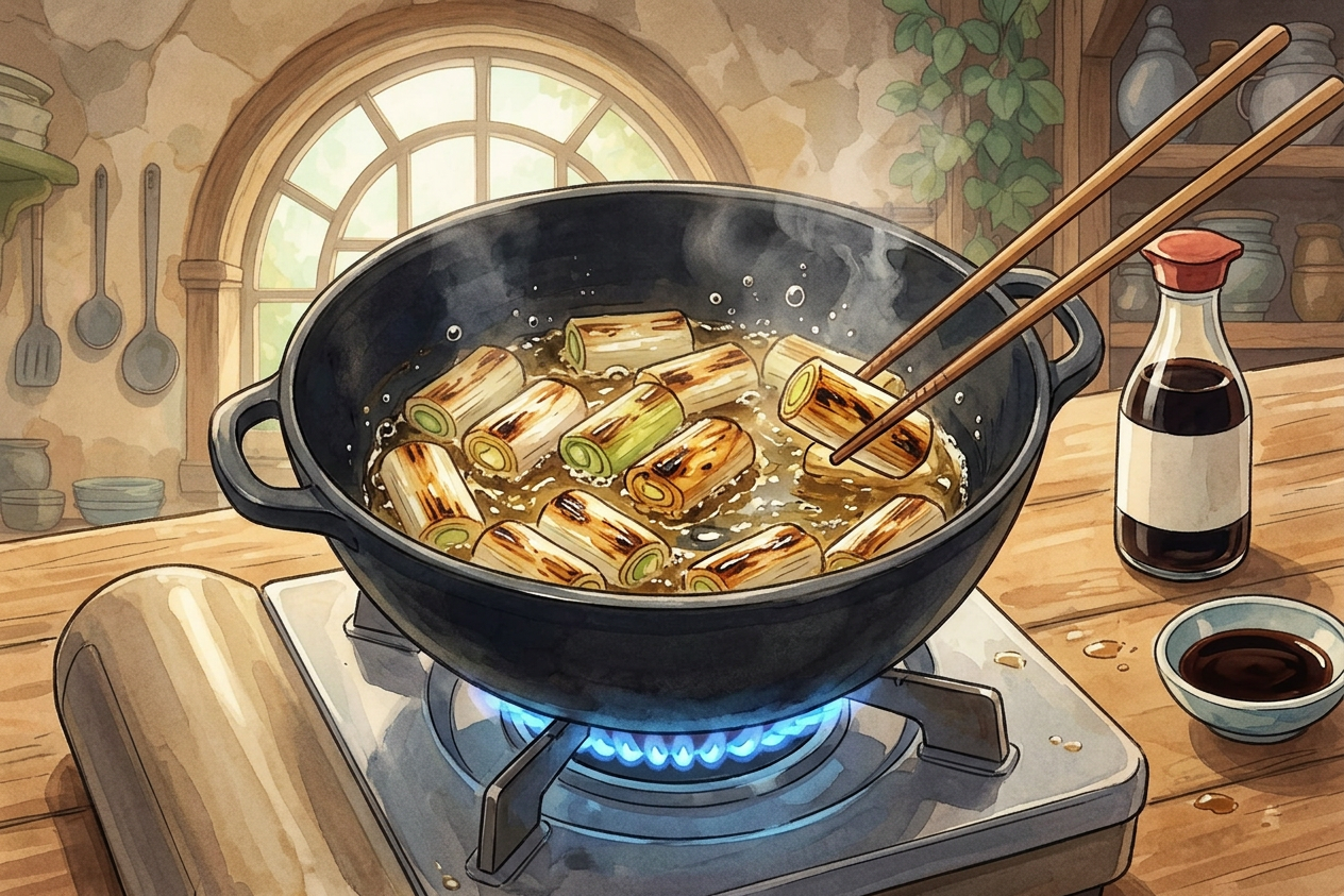 Sukiyaki step 6