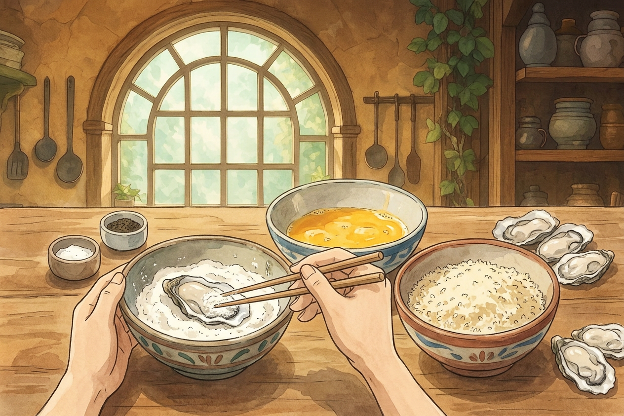 Kaki Furai step 5