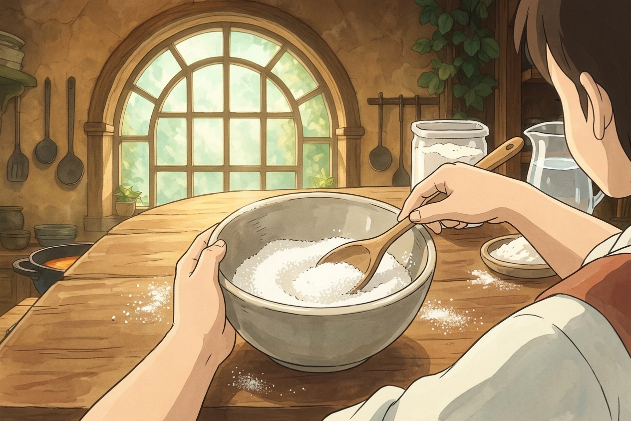 Ichigo Daifuku step 1