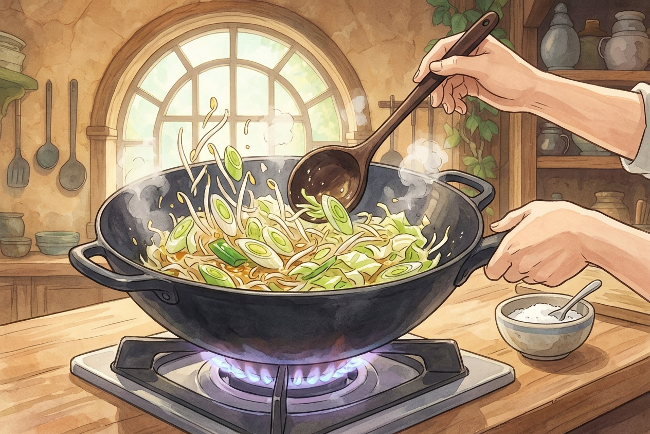 Yakisoba step 5