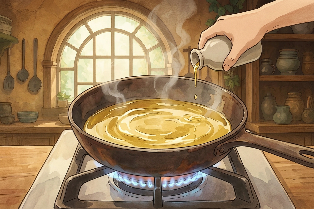 Yaki-nasu e Yaki-bitashi step 10