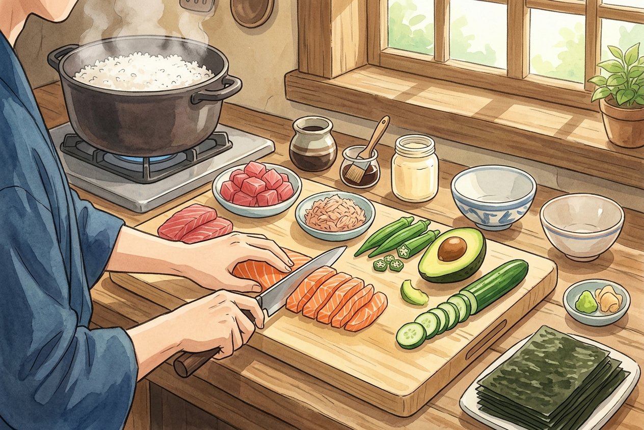 테마키스시 step 4