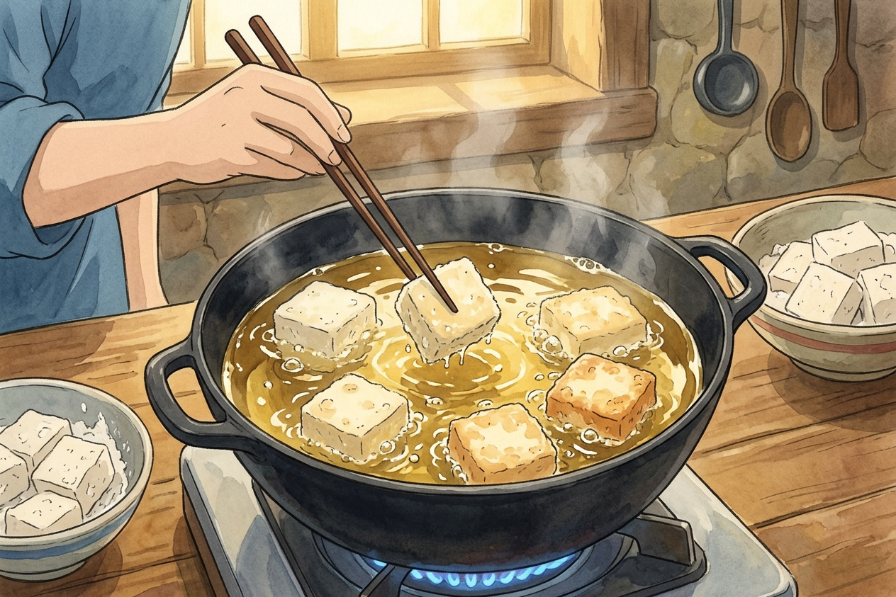 Agedashi Tofu step 5