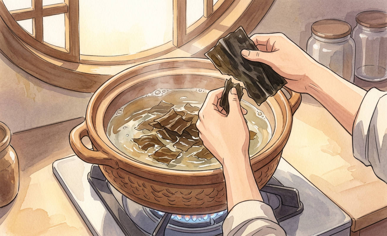 紫菜蛋花汤 step 4