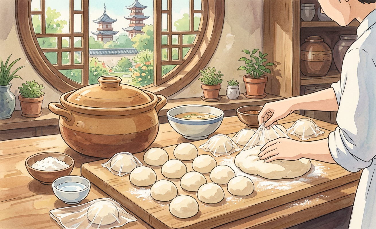 Cha Shao Bao step 6