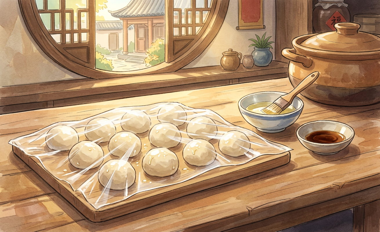 Xianbing step 4