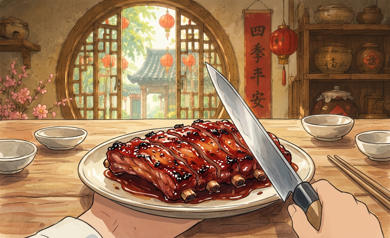 Char siu paigu step 13