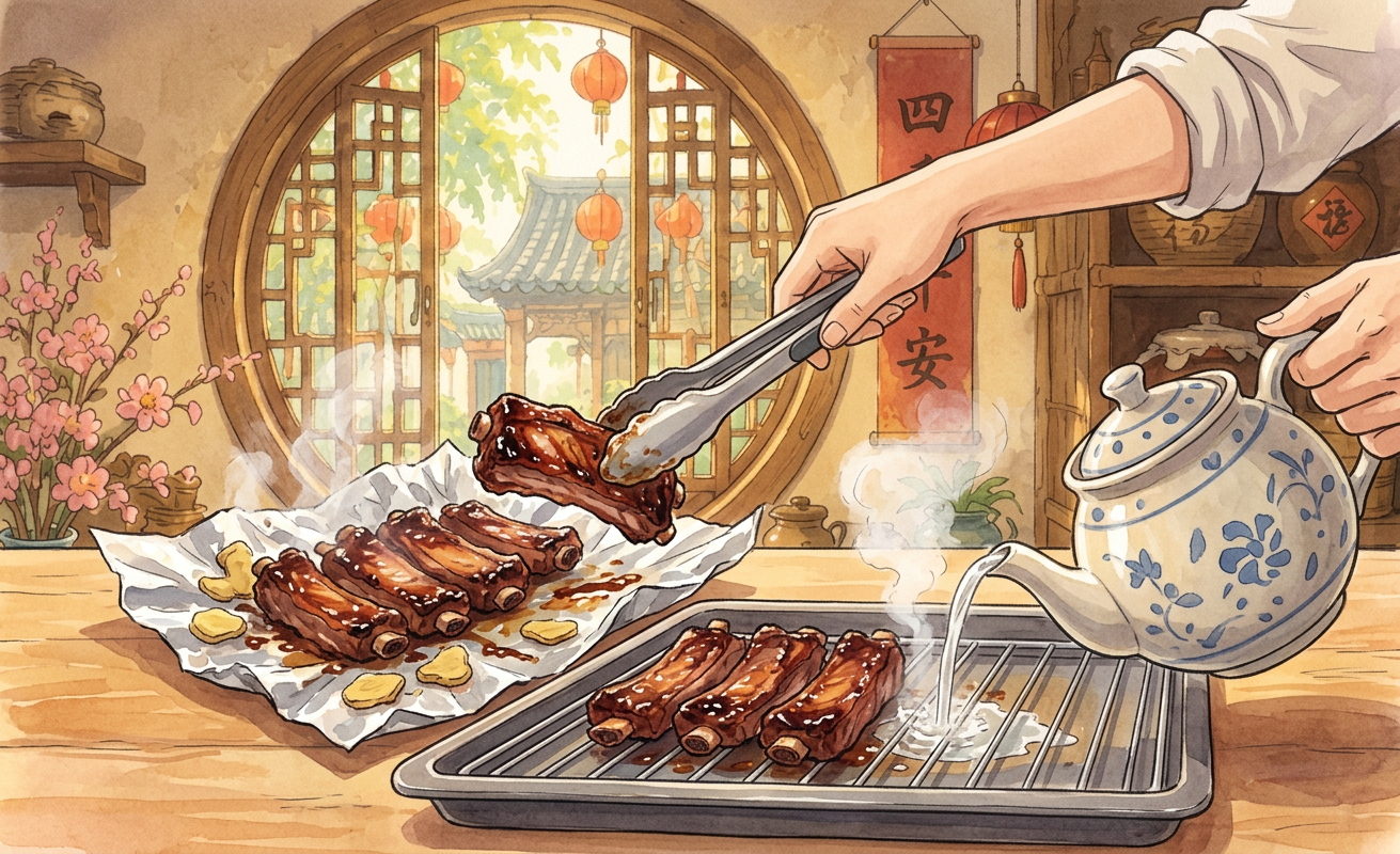 Char siu paigu step 6