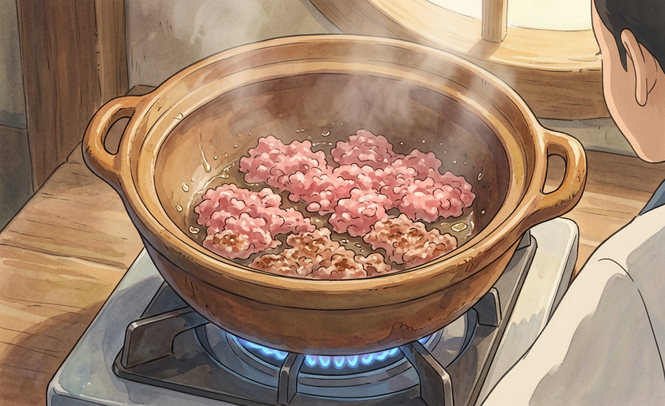 Zhurou Chaofan step 4