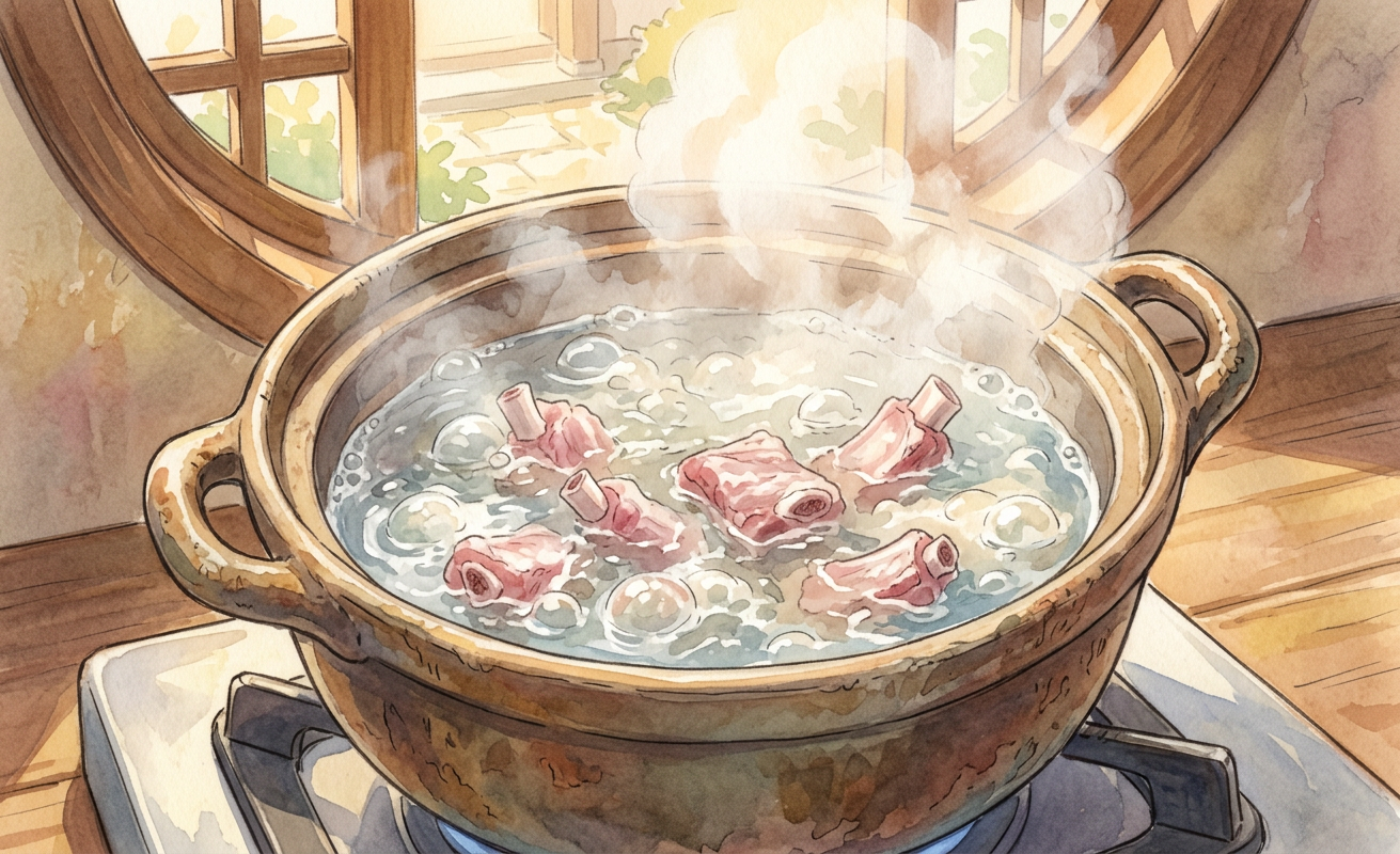 Yumi Paigu Tang step 1