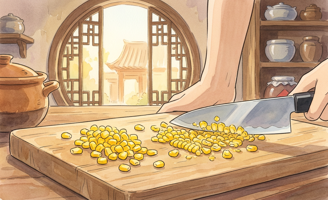 鸡蓉粟米羹 step 2