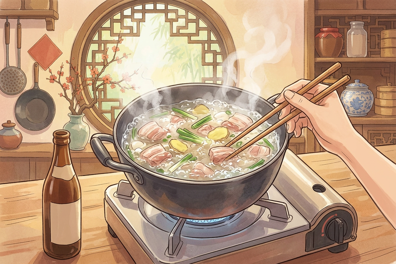 蒜泥白肉 step 2