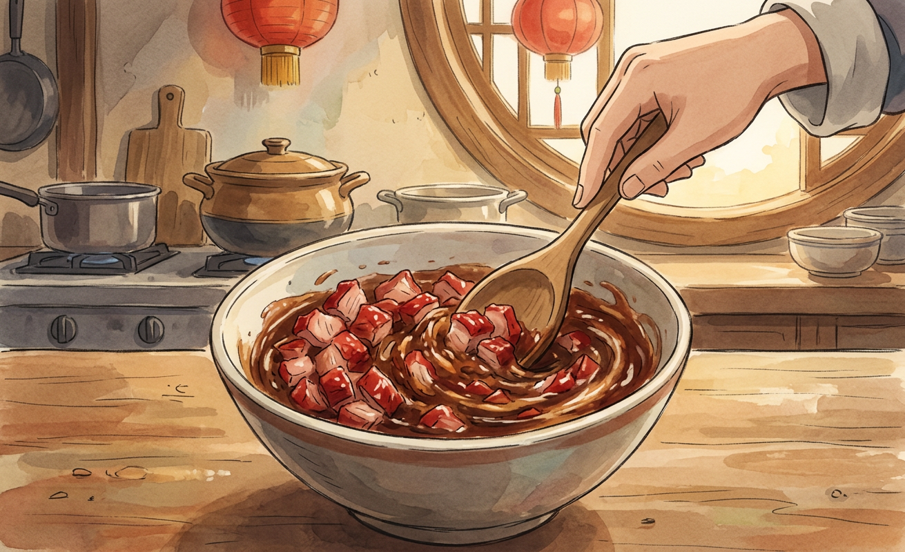 Cha Shao Bao step 4
