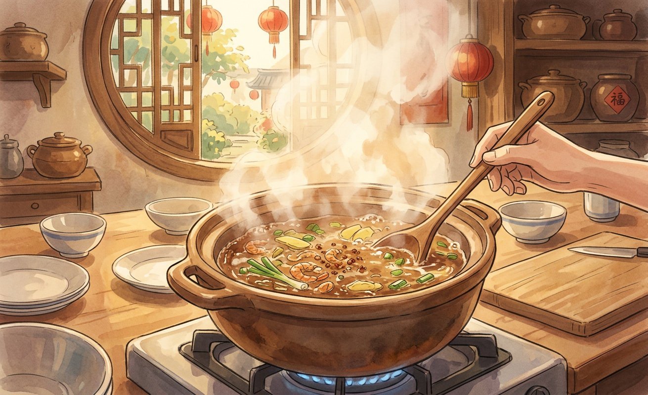 Zhūròu Báicài Jiǎozi step 5