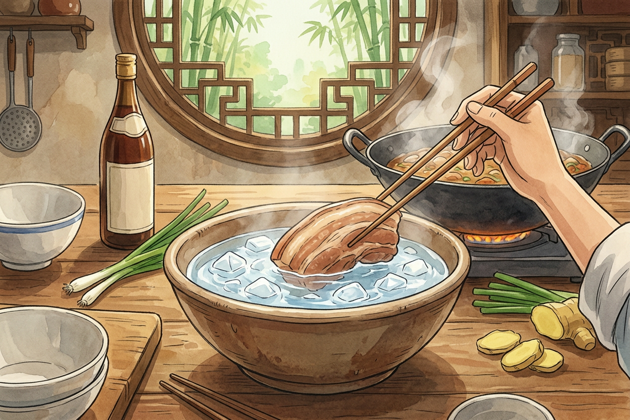蒜泥白肉 step 3