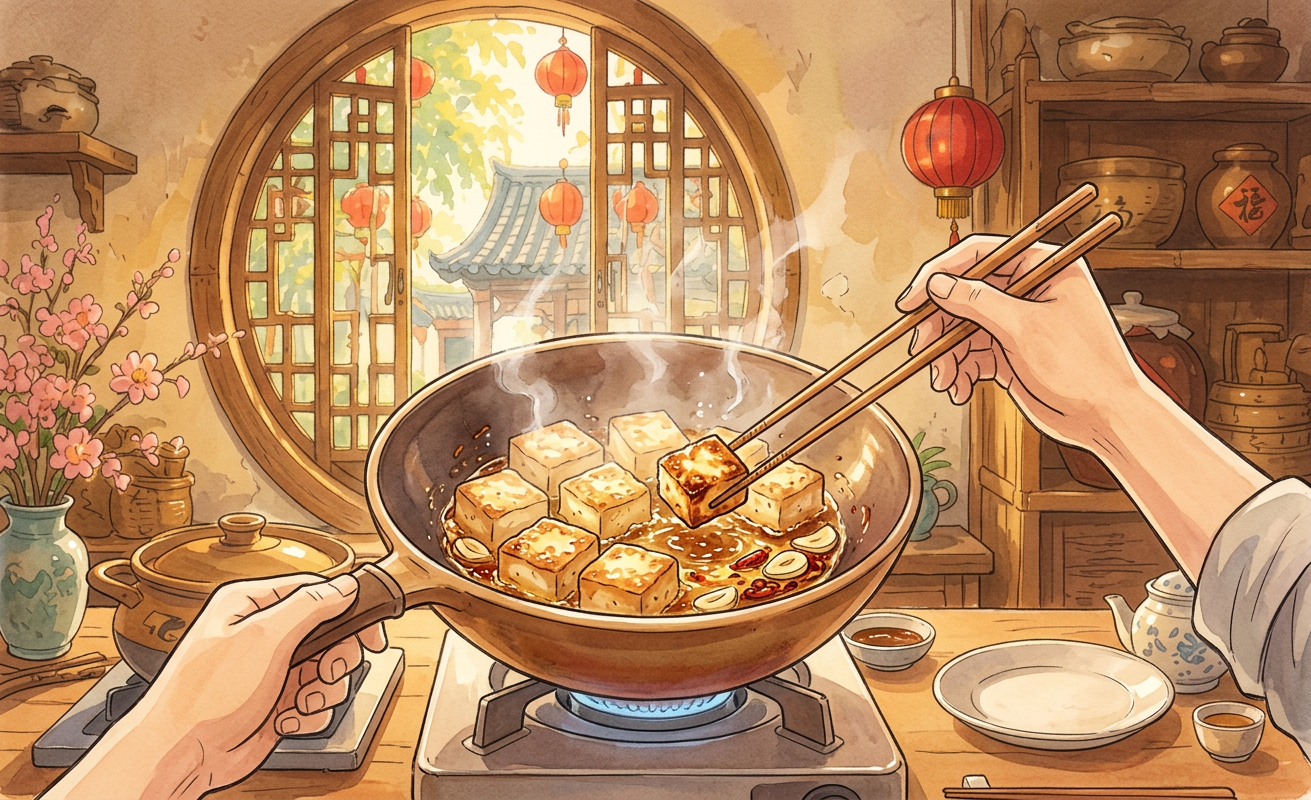 Yuxiang doufu step 2