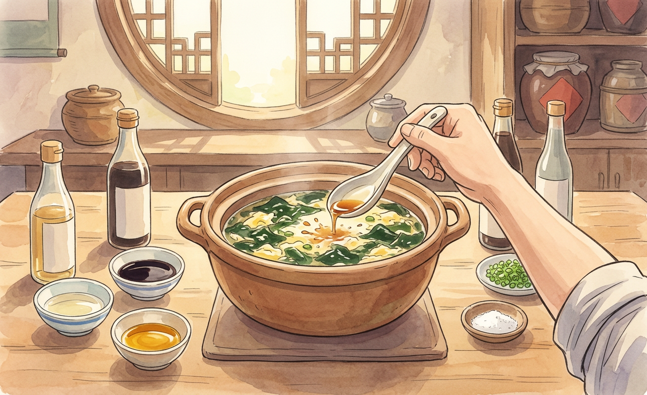 紫菜蛋花汤 step 5