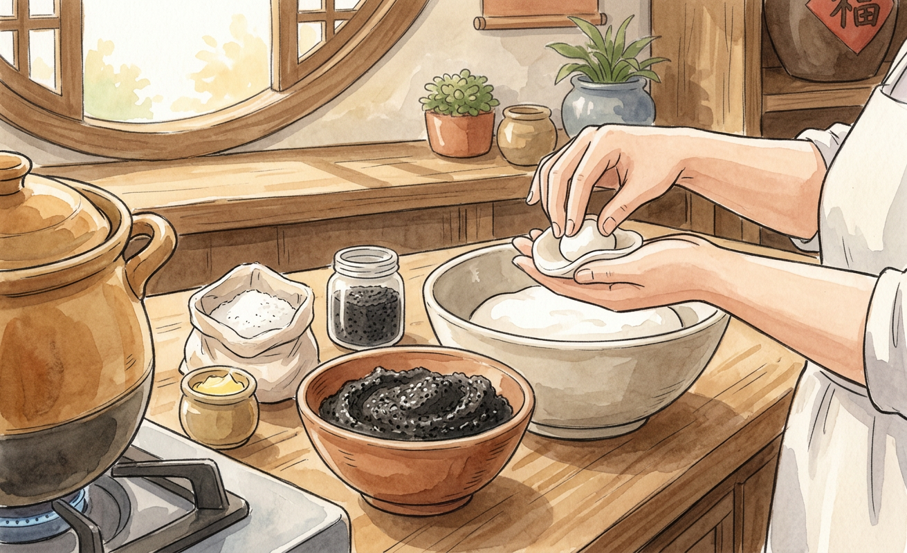 Tangyuan step 8