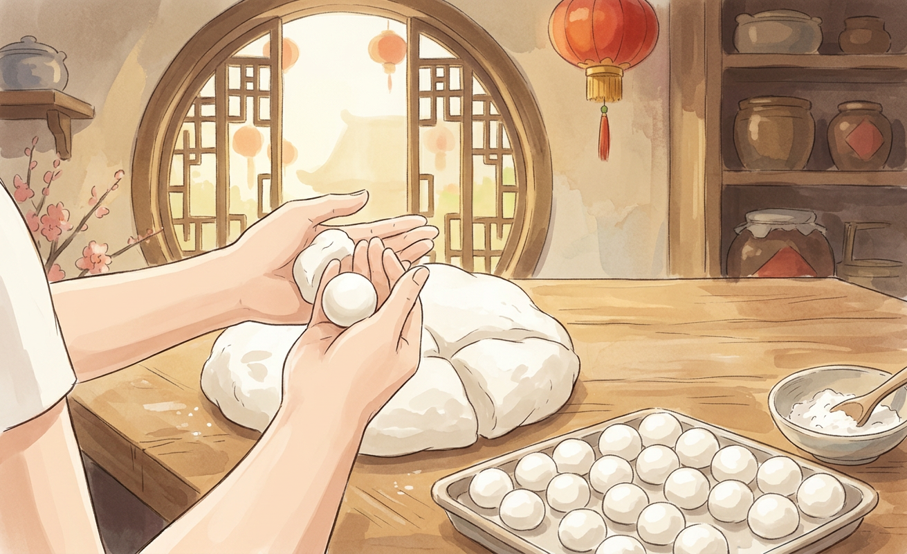 Tangyuan step 7