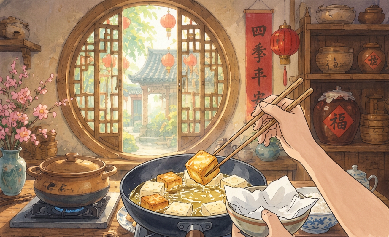 Jiao Yan Dou Fu step 4