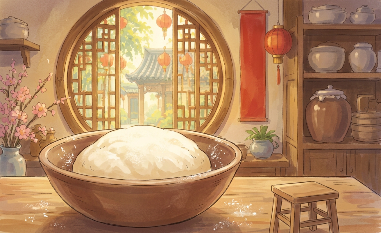 Sheng jian bao step 3