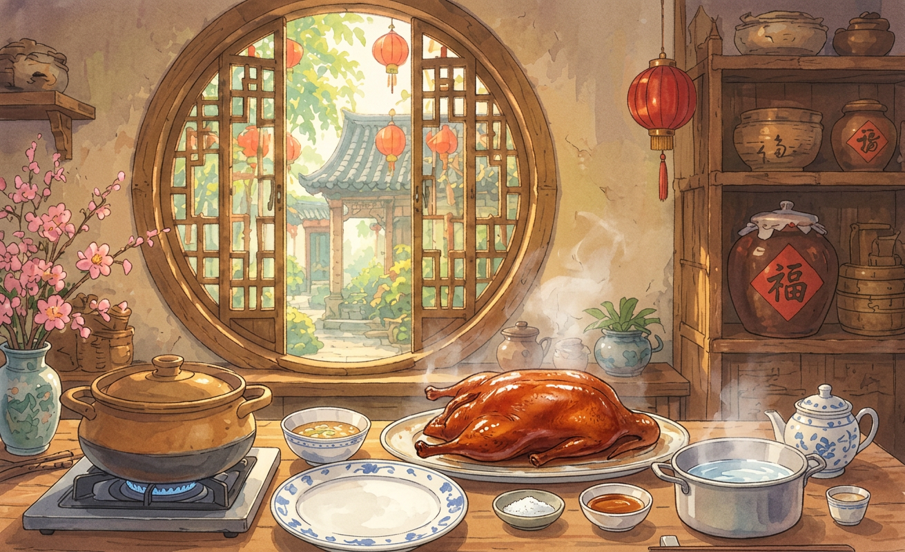 Běijīng kǎoyā step 9