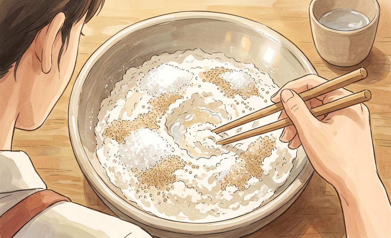 Sheng jian bao step 1