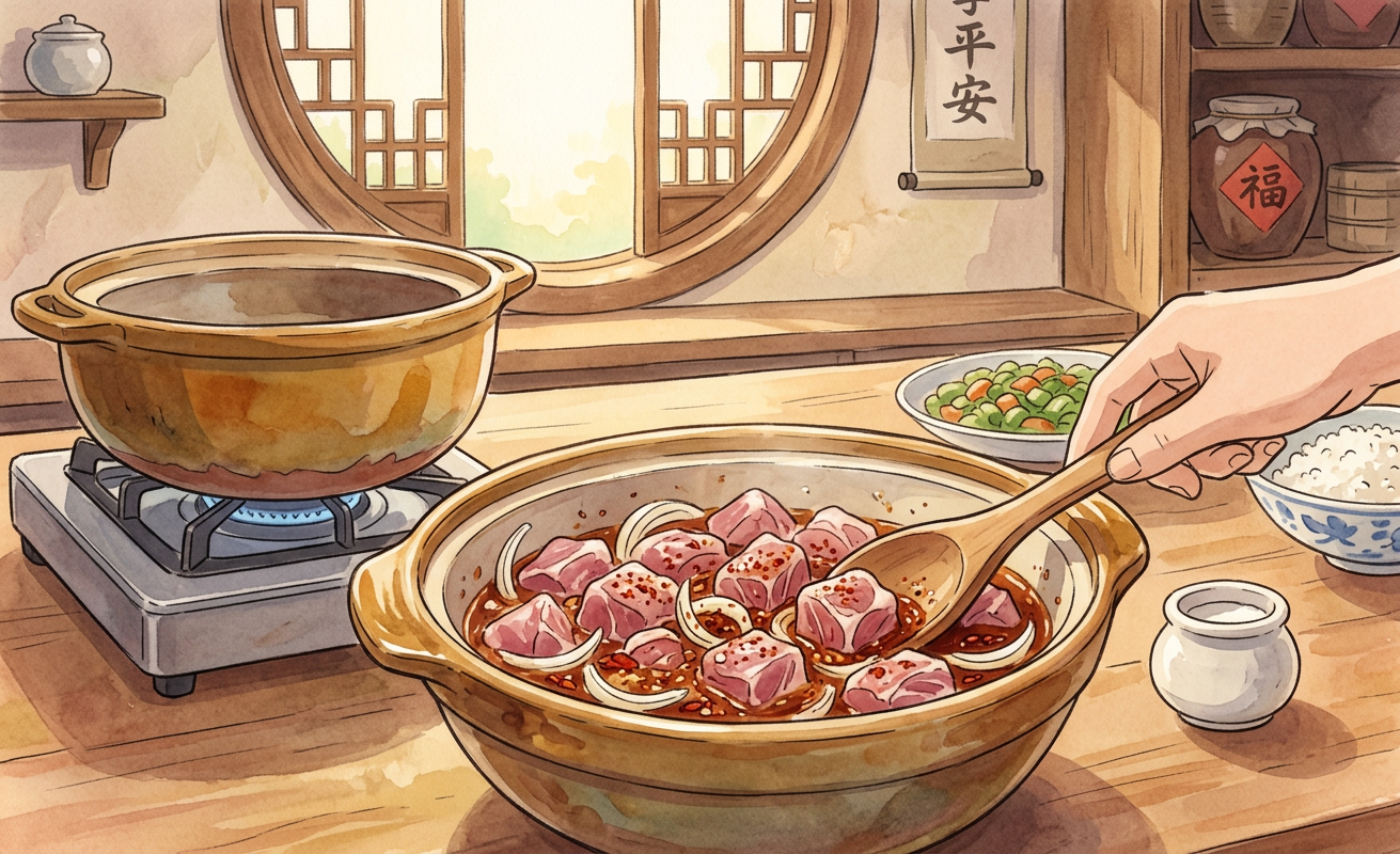 Yangrouchuan step 2
