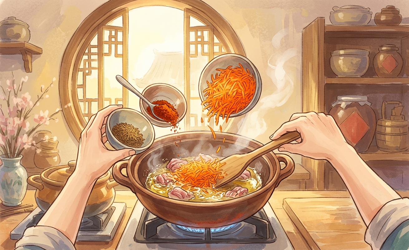Kao Yangrou Bao step 4