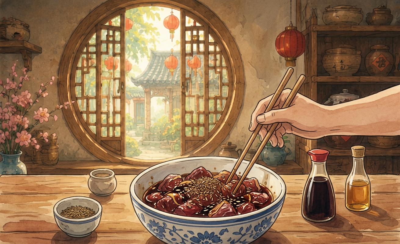 Kao Yangrou Bao step 5
