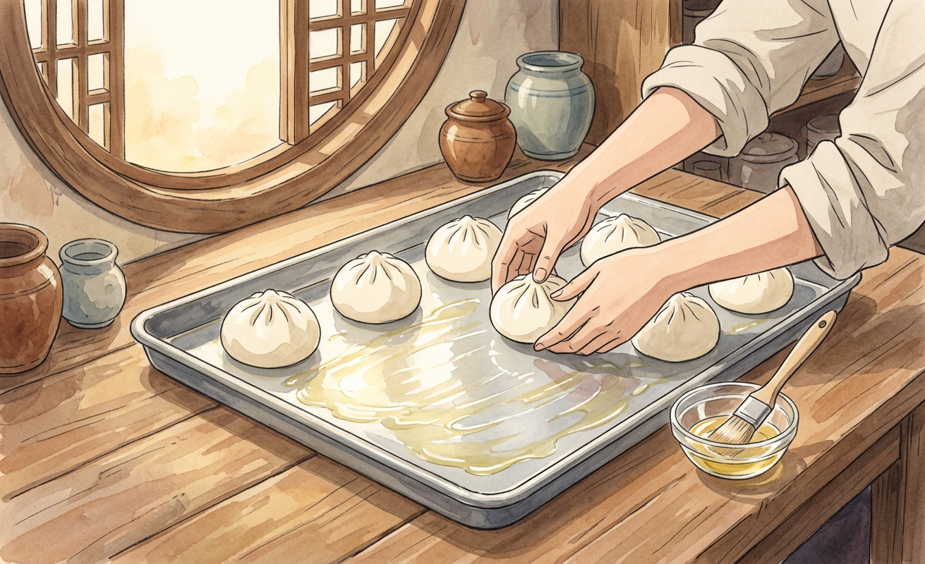Kao Yangrou Bao step 10