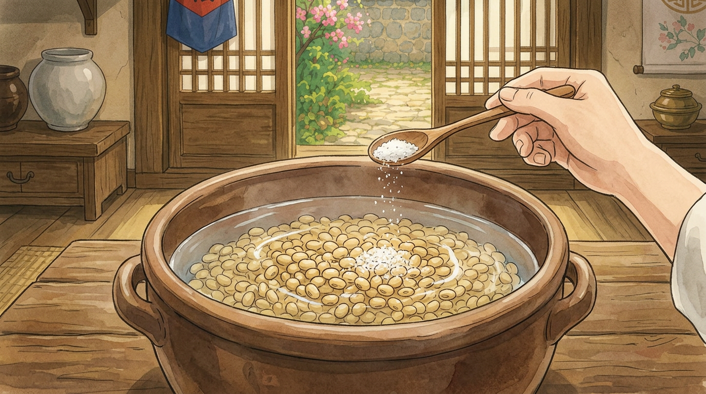 콩국수 step 1